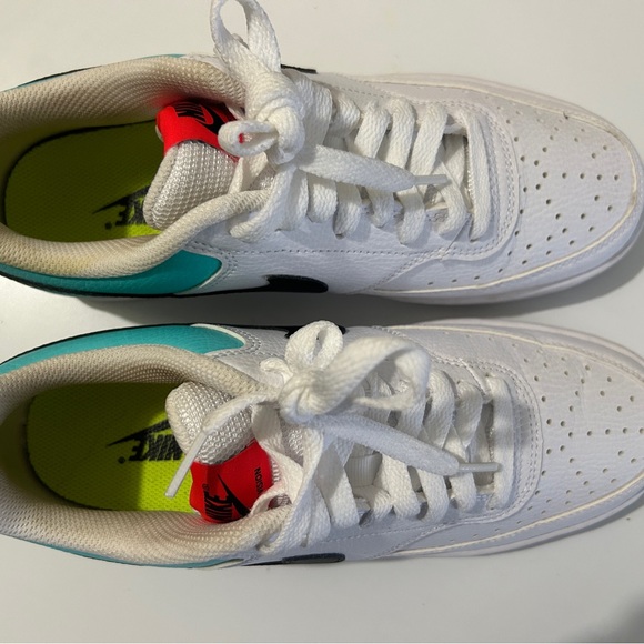 Nike Womens Court Vision Lo CZ9352-100 Running Trainer Sneaker - Picture 6 of 6